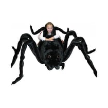 Hansa peluche Geante Arraignee noire 65 cm H et 130 cm L - Hansa Peluches Géantes - Beige