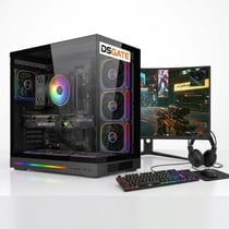 Pack gamer DSGate Cloud Digital - Intel Core i5-14400F - RTX 5060 Ti 8 Go - 16 Go DDR4 - SSD 1 To + Écran 24,5'' + Combo