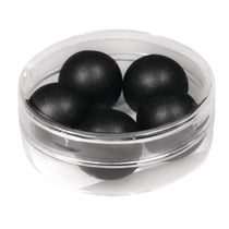 Rayher - Perle satinée SilkBead ø 14mm Noir 5 pièces