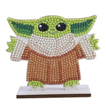 CRYSTAL ART Kit figurine à diamanter Grogu