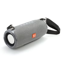 Enceinte Bluetooth Portable Haute Puissance Etanche Avec Support FM et Carte TF Gris YONIS