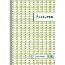 Facturier - Mention TVA - A4 - Autocopiant - Dupli - 50 feuilles - Exacompta - 3287E