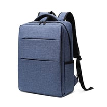 Sac À Dos Ordinateur Multifonction Imperméable Avec Rangement Ajustable Bleu Bleu YONIS