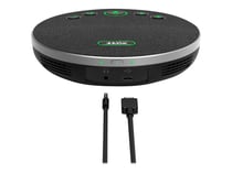 PORT Connect Terminal USB-C / USB-A d'audio conférence haut-parleur avec 2 microphones noir