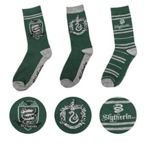 Harry Potter - Pack 3 paires de chaussettes Slytherin - Cinereplicas