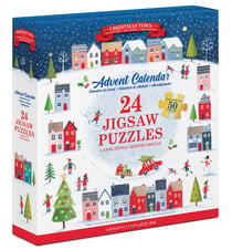 Puzzle 50 pièces - Calendrier de l'Avent - Ville de Noël - 24 Puzzles - Eurographics