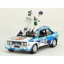 Voiture miniature de collection - Fiat 131 Abarth Monte-Carlo 1980 - IXO 1/43