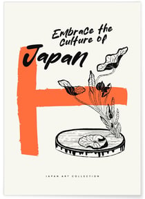 Affiche Art Japon 16 | A3 : 29,7x42cm
