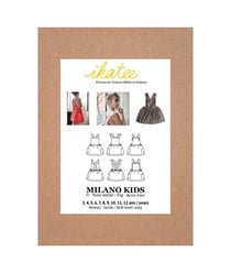Pochette patron de couture MILANO Robe enfant taille n°FR 3-12 ans