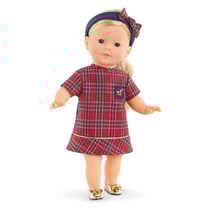 Robe et Bandeau Corolle en Fêtes pour poupée ma Corolle