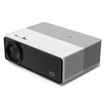 Videoprojecteur LED 1080P HD Portable 1800ANSL 100 Pouces 4K HDMI Noir YONIS