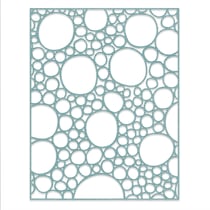 Gabarit de découpe pour machine - Sizzix Tim Holtz - Bubbling