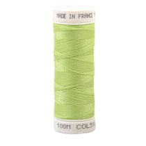 Fil à coudre polyester 100m made in France - vert anis 518