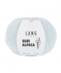 Pelote de 100% Alpaga SURI ALPACA - 25GR - Lang Yarns 0021 Bleu