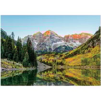Puzzle montagne colorado : maroon bells 2000 pièces - collection paysage etats-unis - educa - 19279