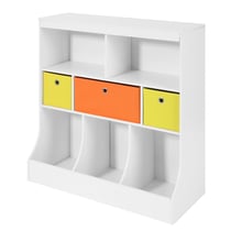SoBuy KMB26-W Bibliothèque Meuble de Rangement pour Livres et Jouets Étagère de Rangement