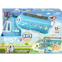 Bluey Set de Jeu modulable Avion 3 en 1