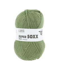 Pelote à tricoter SUPER SOXX 4 fils - 100 Gr - Lang Yarns - La laine à chaussettes incontournable 0098 vert