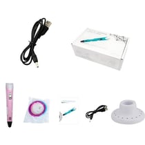 Stylo Imprimante 3D Portatif USB Bleu Pour Artistes Et Créatifs Violet 2
