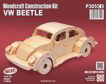 Maquette en bois Voiture Coccinelle