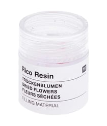 Matériau de Remplissage de Fleurs Séchées pour Résine - Créez des Bijoux Naturels - Rico Design Multicolore