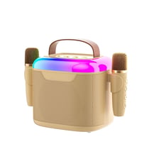 Enceinte Bluetooth Design Unique Avec Éclairage RGB Son HD Pour KTV Domestique YONIS