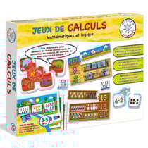 Jeux de calculs 3-5 ans - jeu educatif clementoni adn - 62555