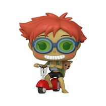 Cowboy Bebop - Figurine POP! Edward on Scooter w/Ein 9 cm