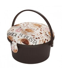 Coffret à couture CUPCAKE ESPRESSO - Prym Marron