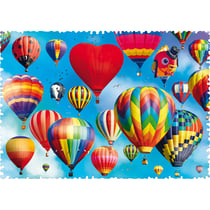Puzzle 600 pièces - Crazy Shapes Colorful Balloons - Trefl