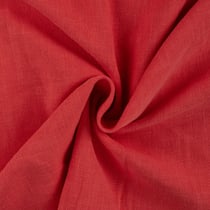 Tissu 100% Lin uni Corail