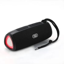 Enceinte Bluetooth LED TWS Son Clair Radio FM Autonomie 3H USB TF V5.3 Gris YONIS