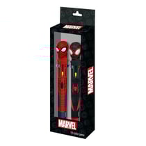 Spider-Man - Pack 2 stylos à bille Spider-Man 10 couleurs