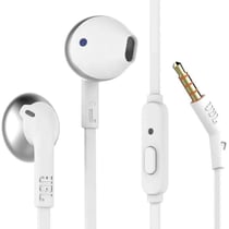 Ecouteurs filaire Bluetooth - JBL T205 - Chrome