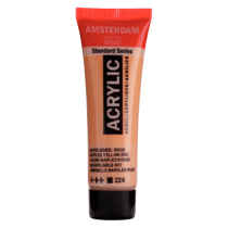 Peinture acrylique en tube - Jaune de Naples rouge - 224 - Amsterdam - 20ml