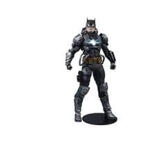 DC Comics - Figurine DC Multiverse Batman Hazmat Suit Gold Label Light Up Batman Symbol 18 cm