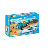 Pick-up de surfeur avec speedboat
