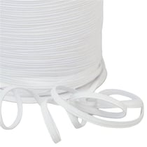 Elastique blanc maille pour masque 200 mètres