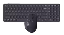 Ensemble clavier-souris RAPOO 9760M - Sans fil - Gris foncé - Optique