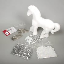 Paillettes - Kit Cheval "Jacqueline", 1 cheval, boîte