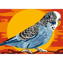 Princesse - Canevas antique Coucher de soleil 32x50 cm