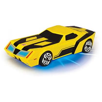 Transformers : voiture bumblebee - vehicule miniature metal jaune - voiture - hasbro