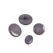 Bouton à queue nylon recylé gris foncé