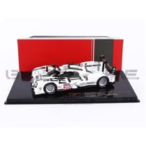 Voiture Miniature de Collection - IXO - PORSCHE 919 Hybrid - Échelle 1/43 - Le Mans 2014 - Blanc/détails noirs
