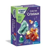 Cree tes cristaux - labo science et jeu - clementoni - 52067 - mineralogie