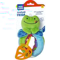 Frida Hochet avec clochette et anneau de dentition