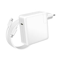 Avizar Chargeur pour Dell XPS 15 2019+ USB-C 96W + Câble 1,8m Blanc