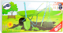 Legler - Grand kit de jardin avec brouette (pour enfants)