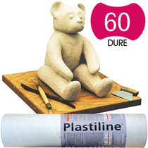 Plastiline Pâte à modeler de précision  1 kg  dureté 60 Ivoire