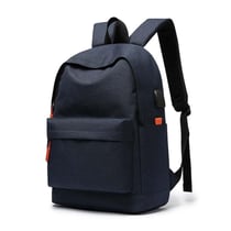 Sac À Dos Ordinateur Léger Grande Capacité Avec Port USB Et Design Ergonomique Bleu YONIS